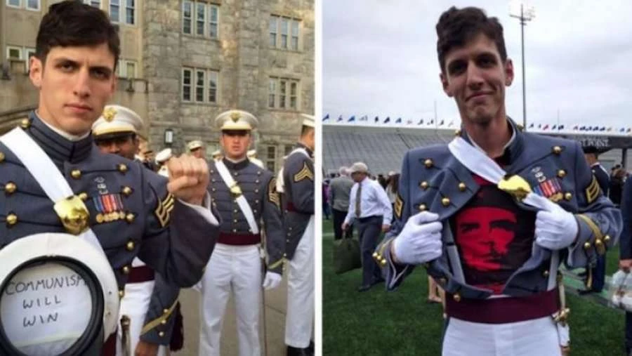 Αποφοίτησε από το West Point φορώντας μπλουζάκι του Τσε Γκεβάρα και δείτε τι έπαθε!